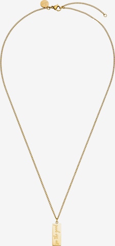 Chaîne 'See the good' PURELEI en or : devant