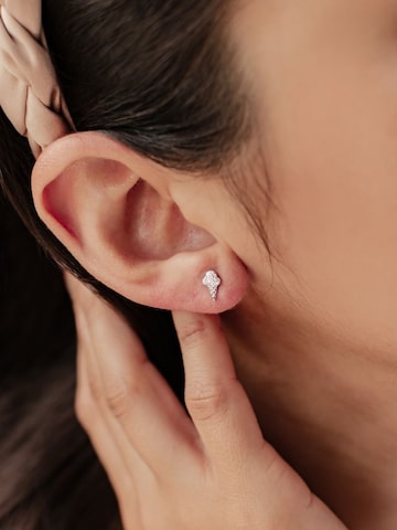 Hey Happiness - Pendientes 'Sweet Ice Cream' en plata