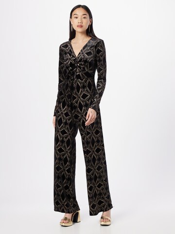 Warehouse Jumpsuit in Zwart: voorkant