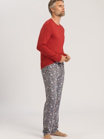 Hanro Pajama Pants ' Night & Day ' in Grey