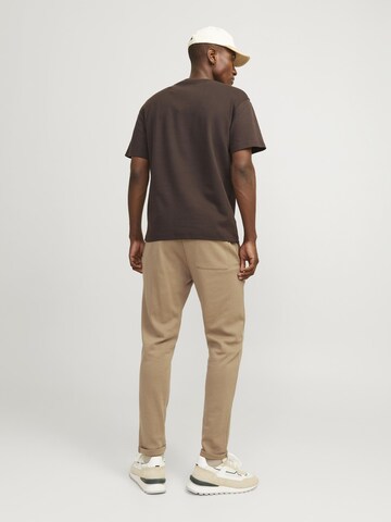 Effilé Pantalon JACK & JONES en marron