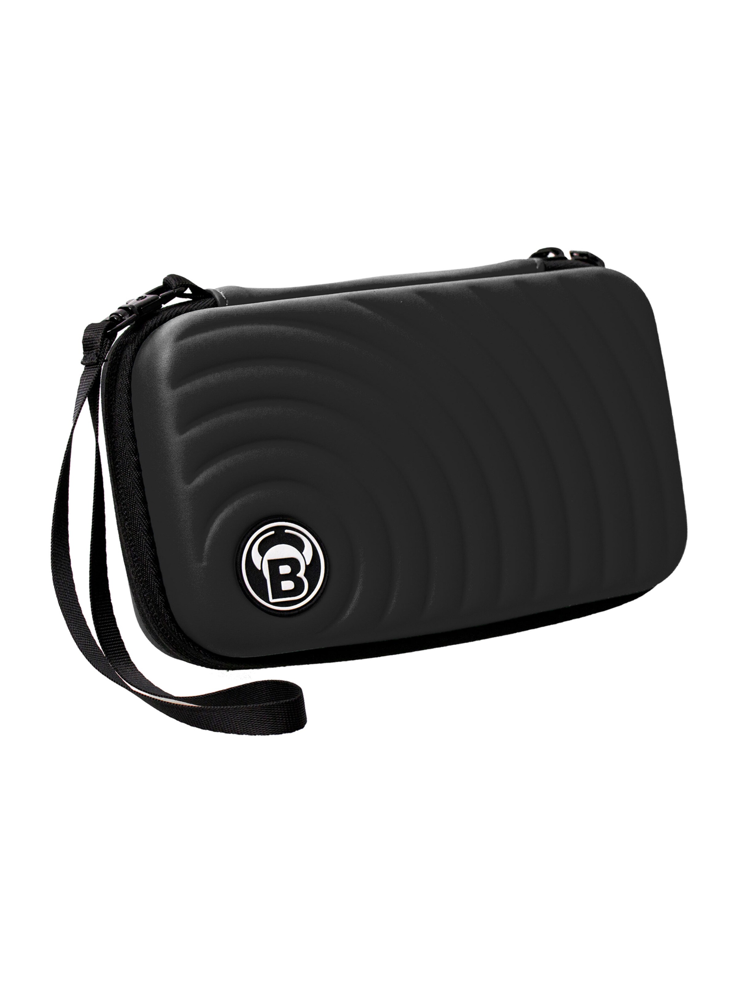 BULL'S Dartcase ' Orbis HS Carbon Darttasche Dartbox Pfeilaufbewahrung Darts-Etui ' in Schwarz: Vorderseite