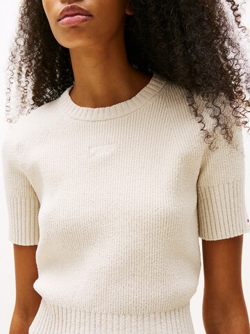 Pull-over Tommy Jeans en beige
