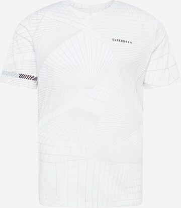 Superdry Performance shirt in White: front