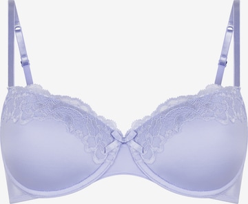 purpurinė Hunkemöller Marškinėliai Liemenėlė: priekis