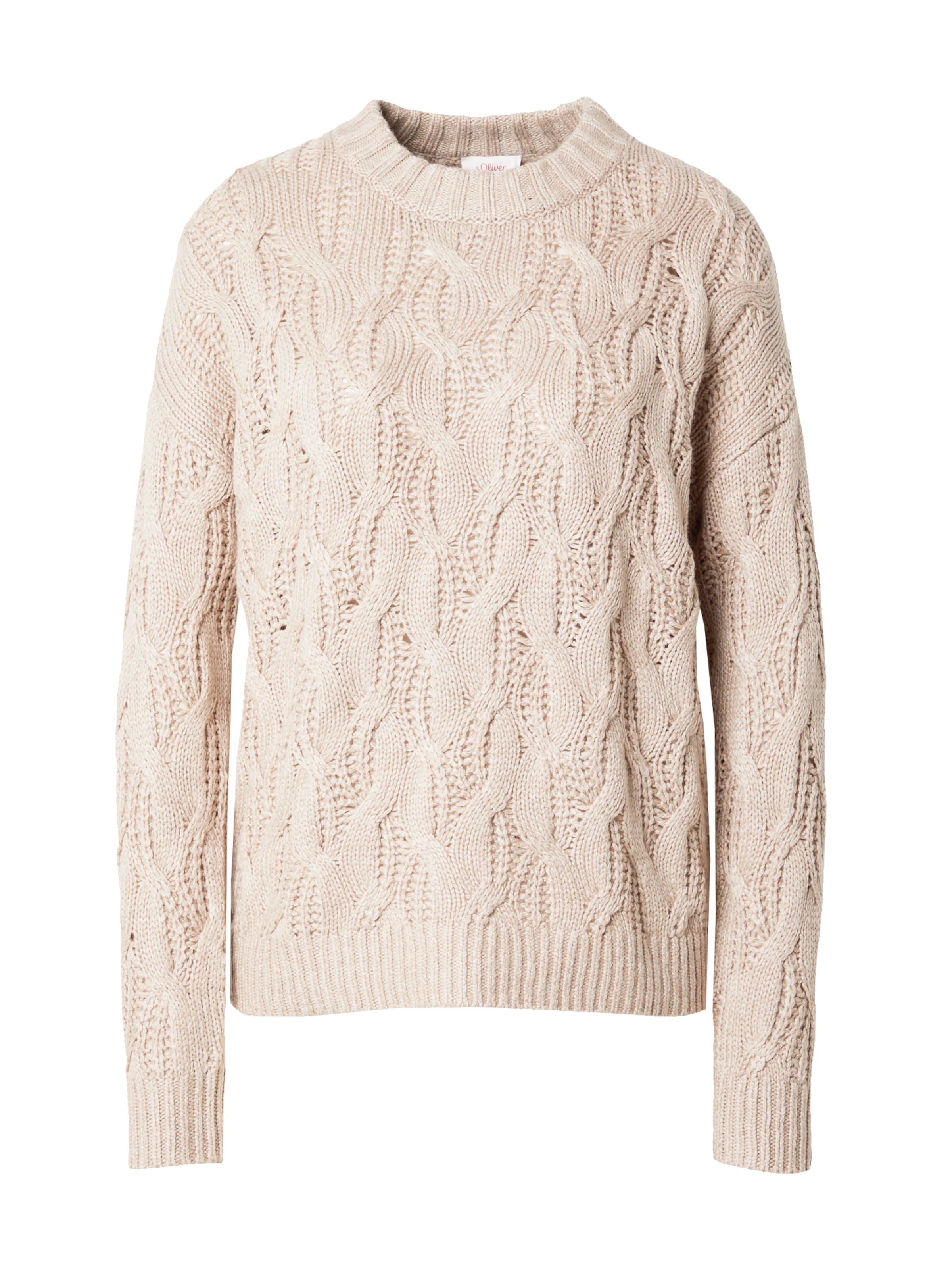 s.Oliver Pullover i beige: forside