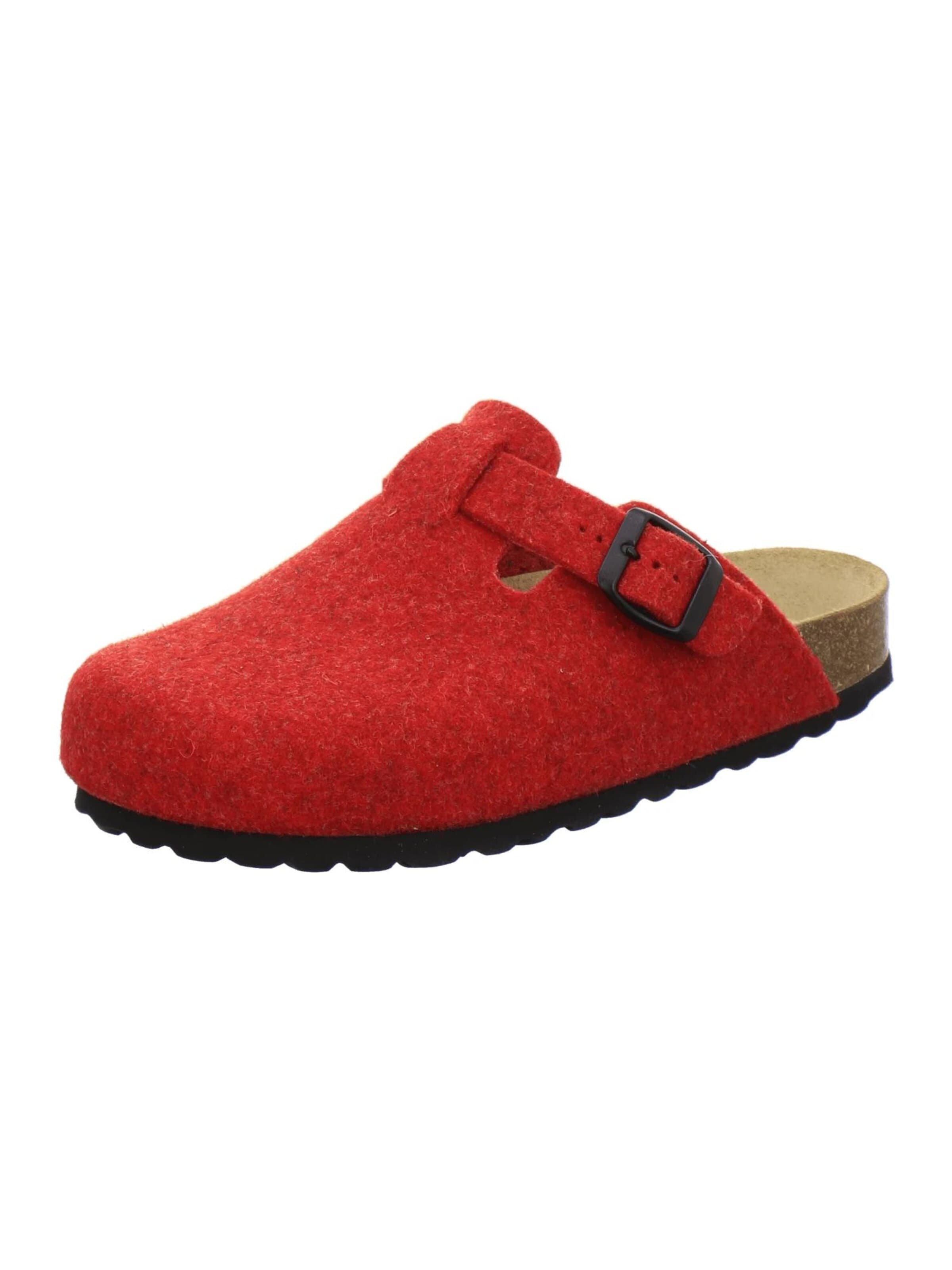 AFS-Schuhe Hausschuh 'Hausschuhe Damen Filz rot'‌‌‌‌‌‌‌‌‌ in 36 in rot, Produktansicht