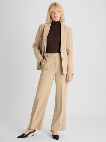 Wide leg Pantaloni cutați 'Jeromina' de la Guido Maria Kretschmer Women pe bej