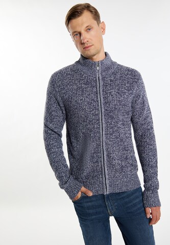 ICEBOUND Knit cardigan in Blue: front