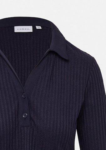COMMA Shirt in Blauw