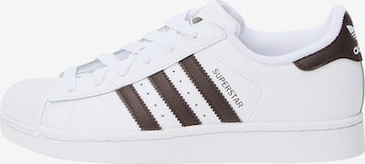 35,5 dydžio Sportbačiai 'SUPERSTAR II' iš ADIDAS ORIGINALS, spalva – ruda / balta, Prekių apžvalga