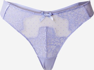 Hunkemöller - Tanga 'Marilee' em roxo: frente