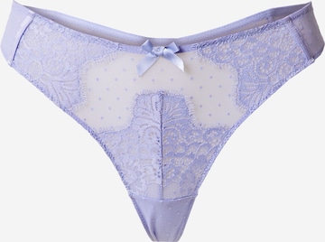 Hunkemöller - Tanga 'Marilee' en lila: frente