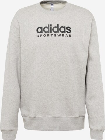 ADIDAS SPORTSWEAR Sport sweatshirt 'All Szn' i grå: framsida