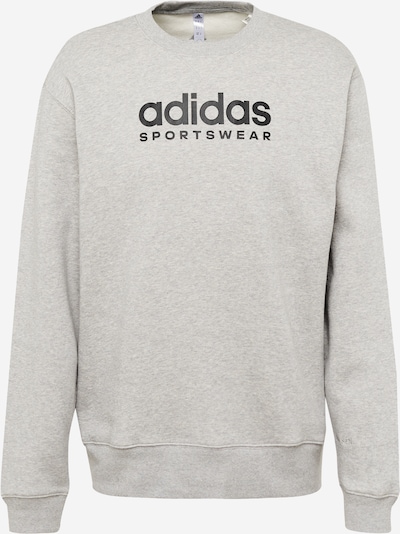 ADIDAS SPORTSWEAR Sports sweatshirt 'All Szn' in mottled grey / Black, Item view
