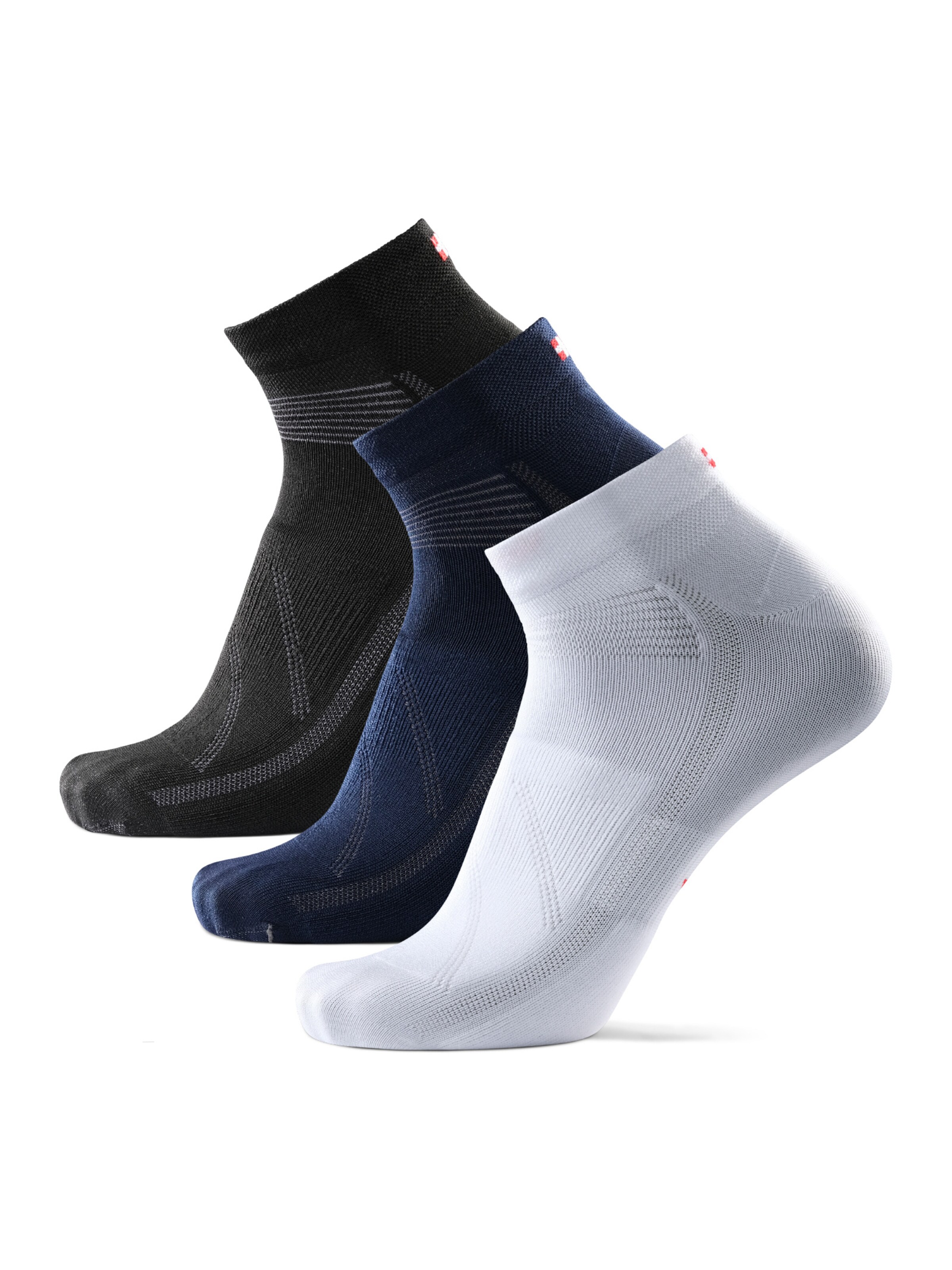 DANISH ENDURANCE Sports socks 'Cycling Low' in Mixed colours