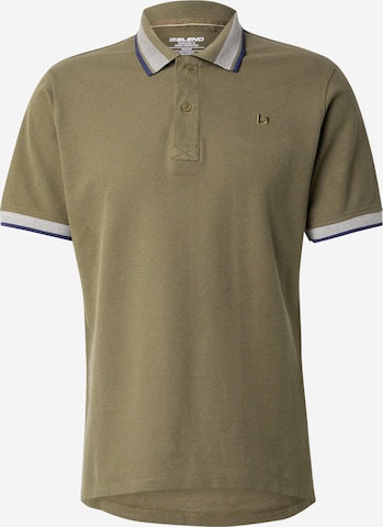 BLEND - Camiseta 'BHElmo' en verde: frente