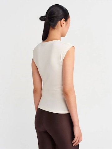 Dilvin Blouse in White