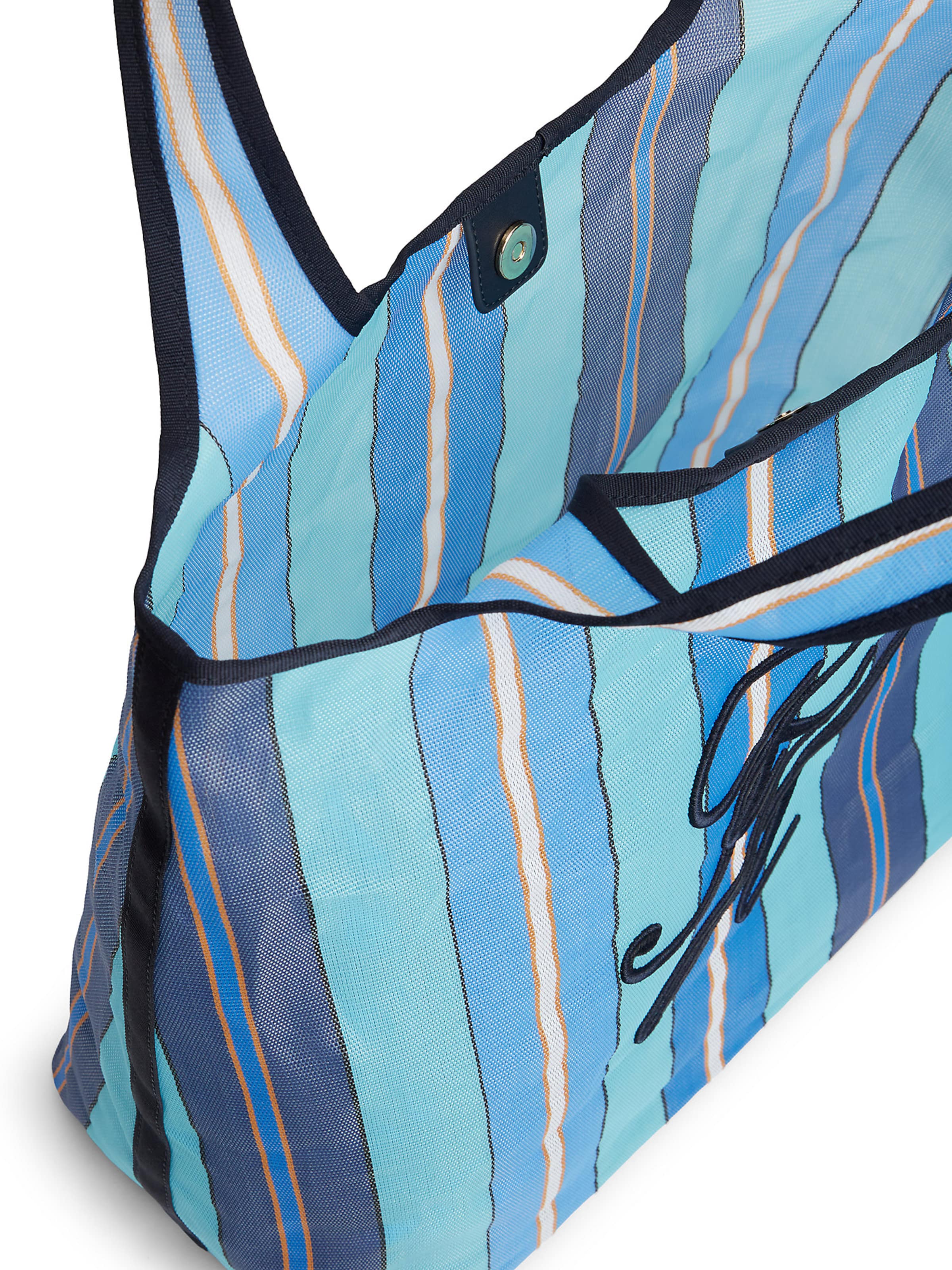 TOMMY HILFIGER Beach bag in Blue