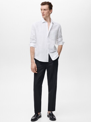 MANGO MAN Regular fit Риза 'AVISPA' в бяло