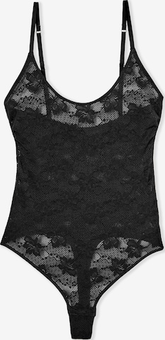 Body 'Pure Dentelle' di ETAM in nero: frontale