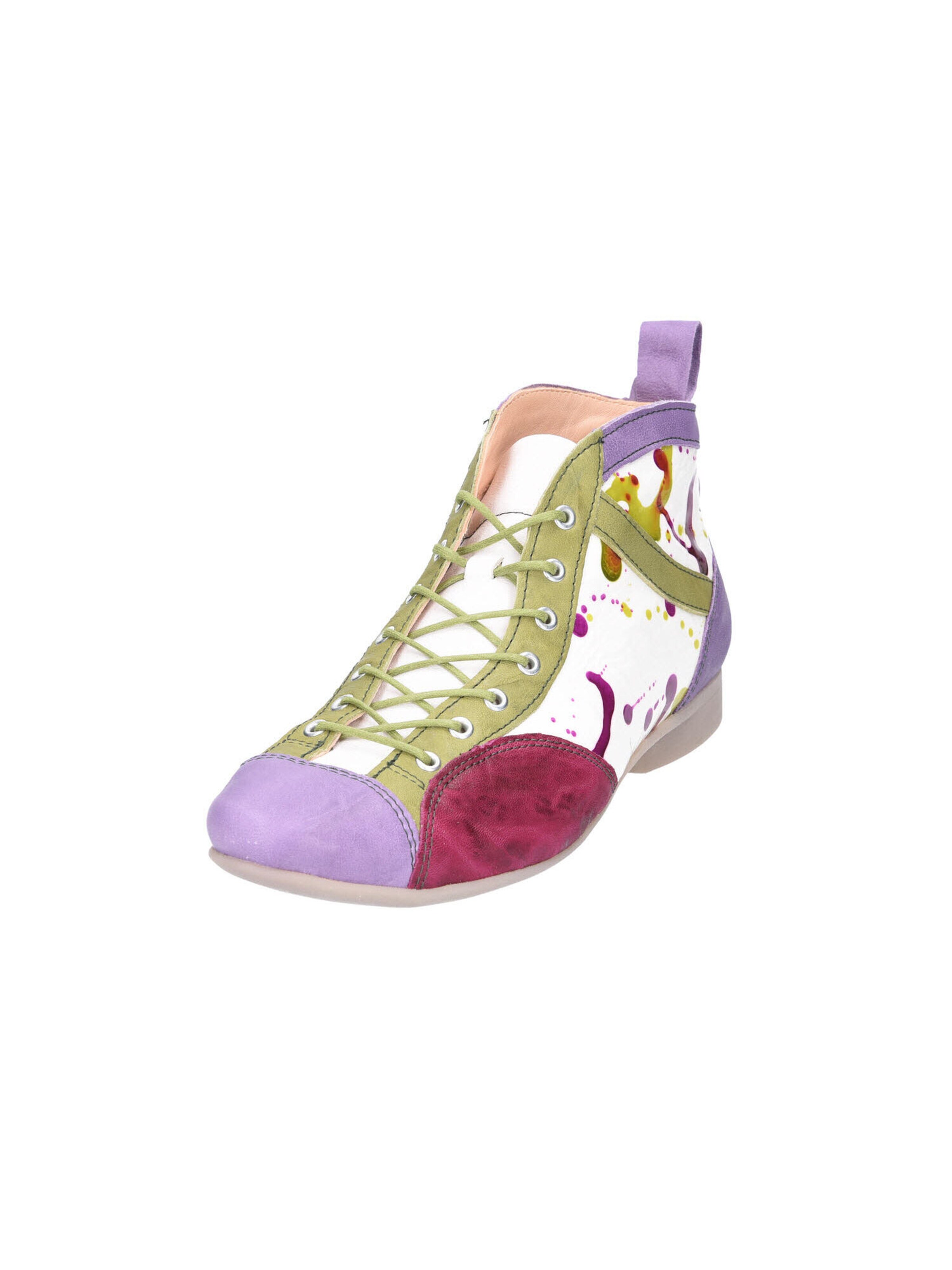 THINK! Lace-Up Ankle Boots 'GUAD2' in White