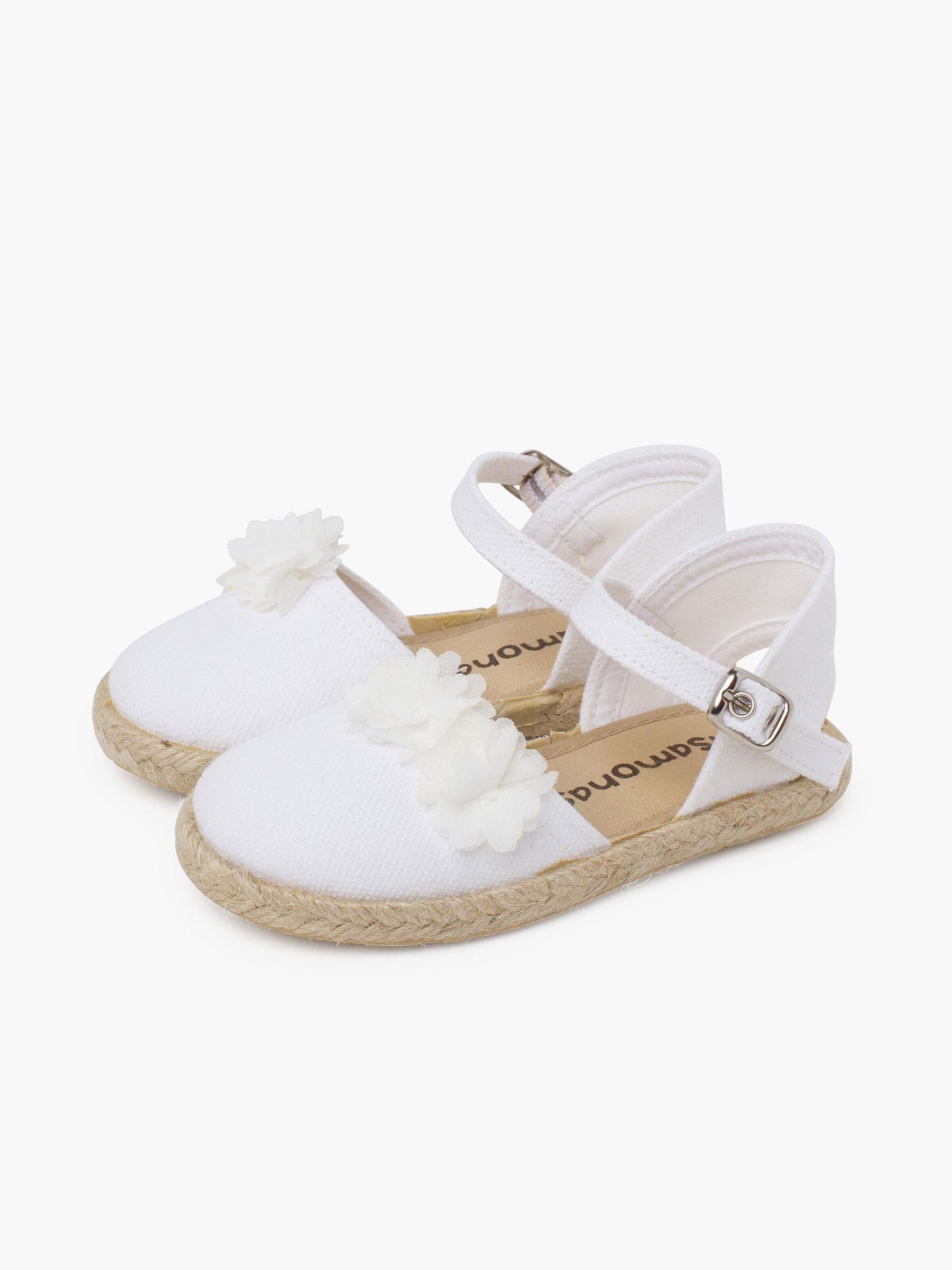 Pisamonas - Sandalias en blanco