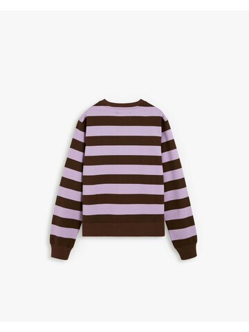 Sweat-shirt Scalpers en violet : derrière