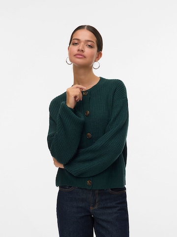 VERO MODA Cardigan 'VMLea' i grøn: forside