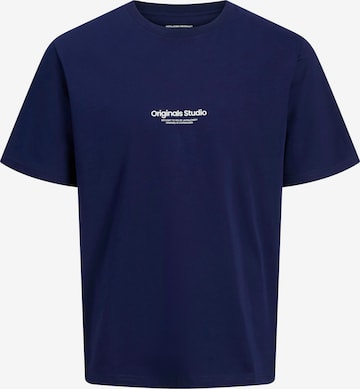 T-Shirt 'JORVesterbro' JACK & JONES en bleu : devant