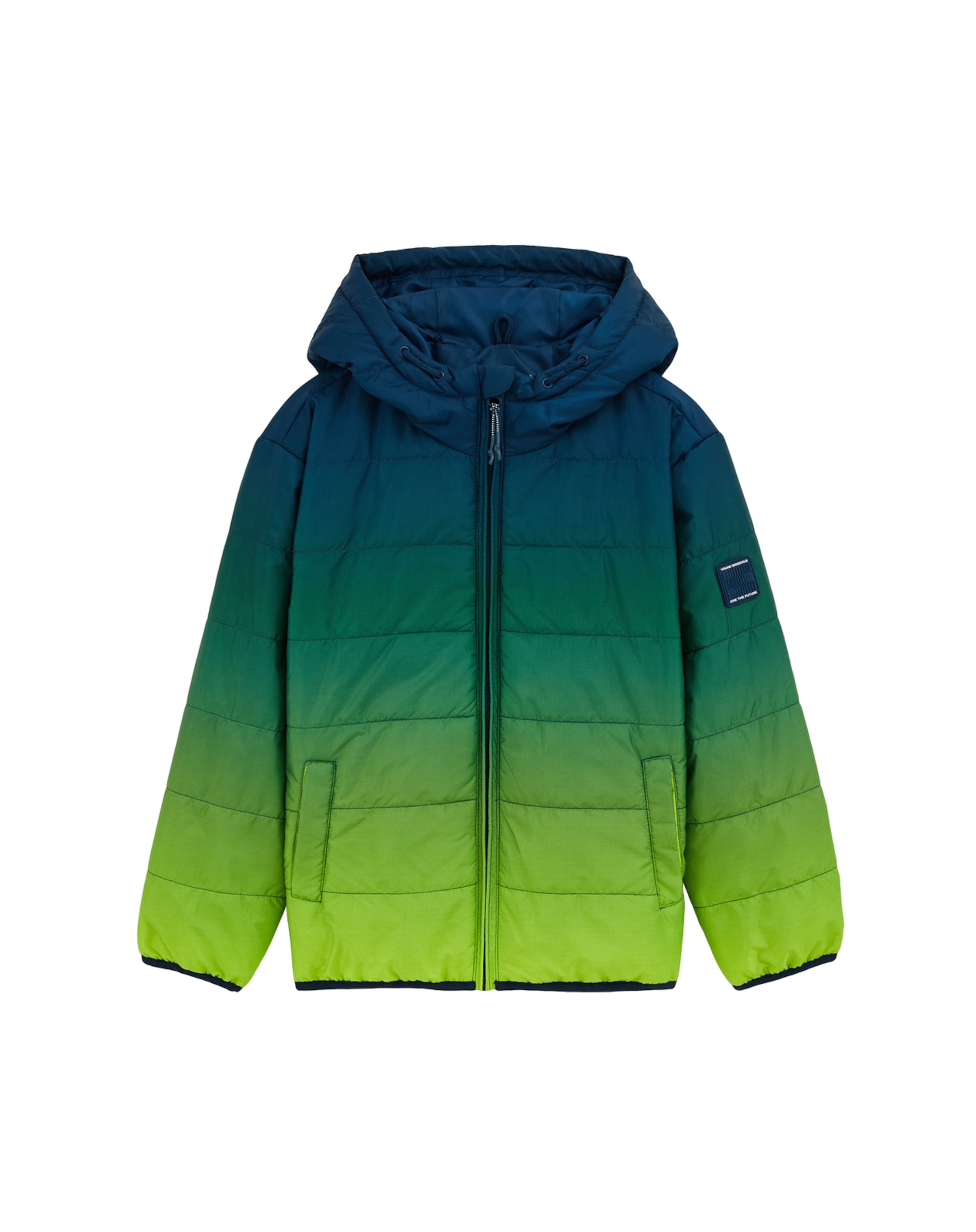 WE Fashion Átmeneti dzseki - zöld: elől