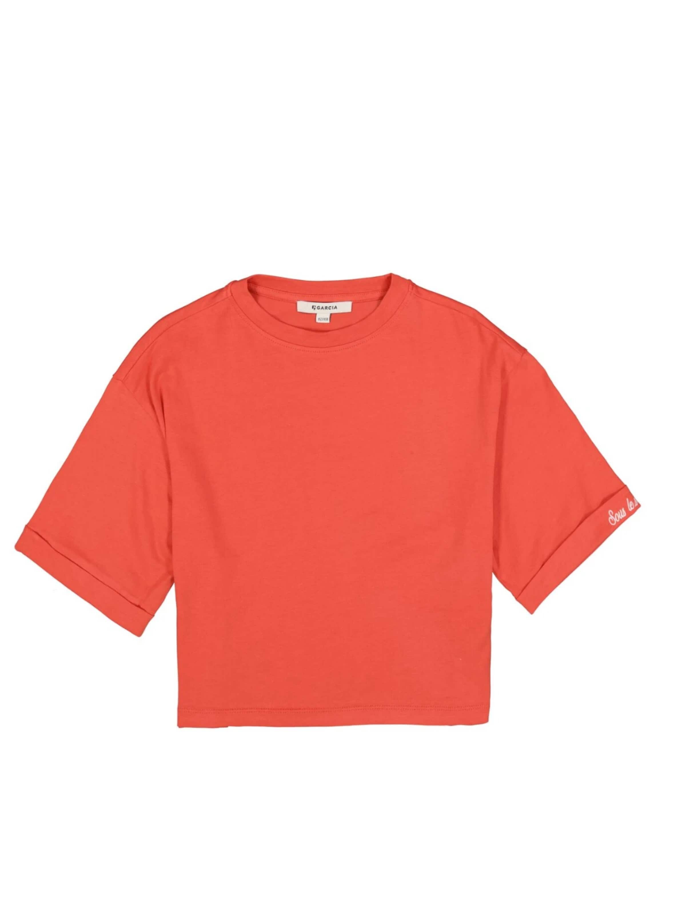 T-Shirt 'Meisjes' GARCIA en rouge : devant