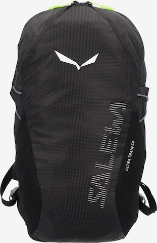 SALEWA Sports Backpack in Black: front