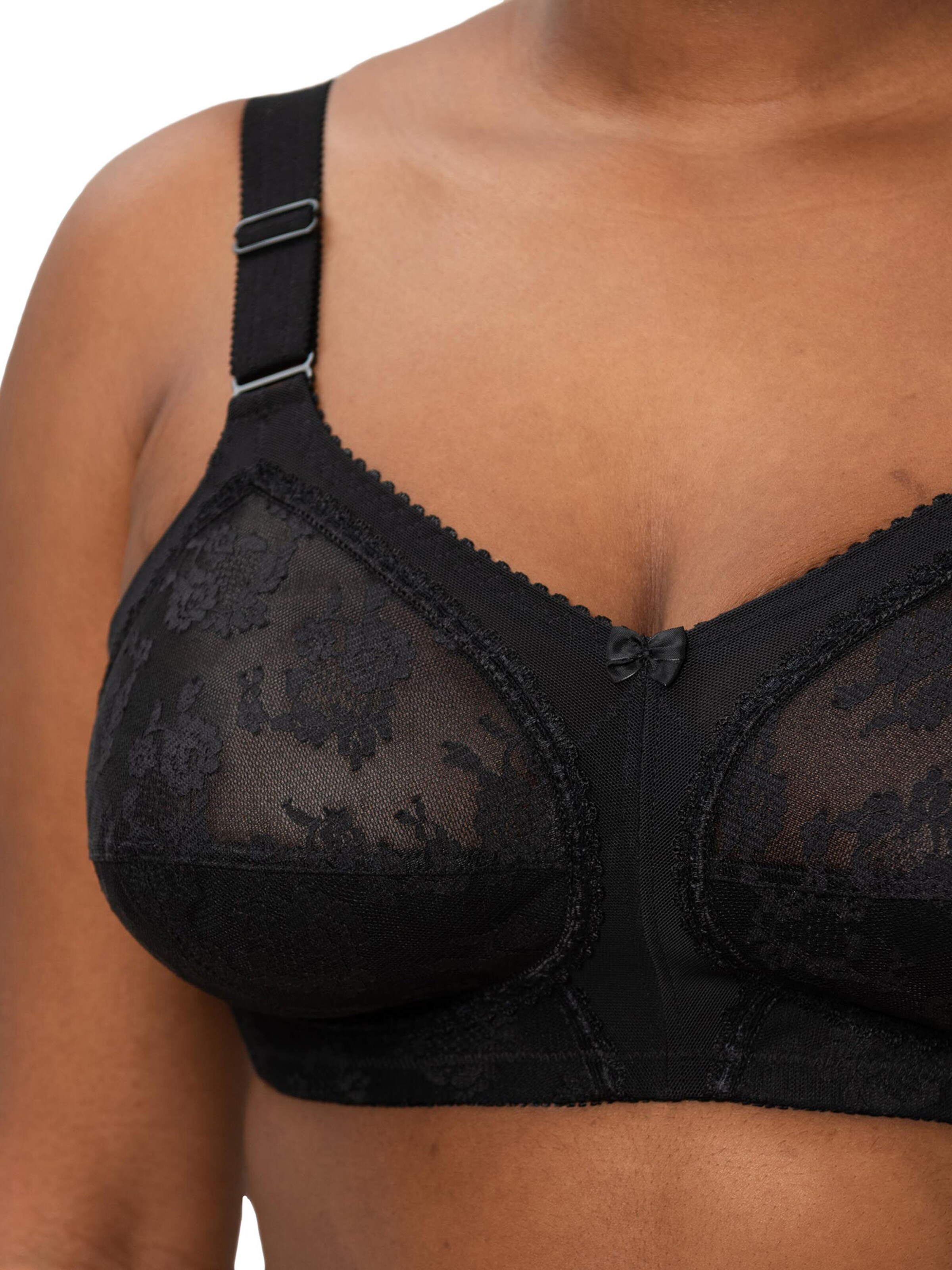 TRIUMPH Bügelloser BH ' Doreen ' in Schwarz