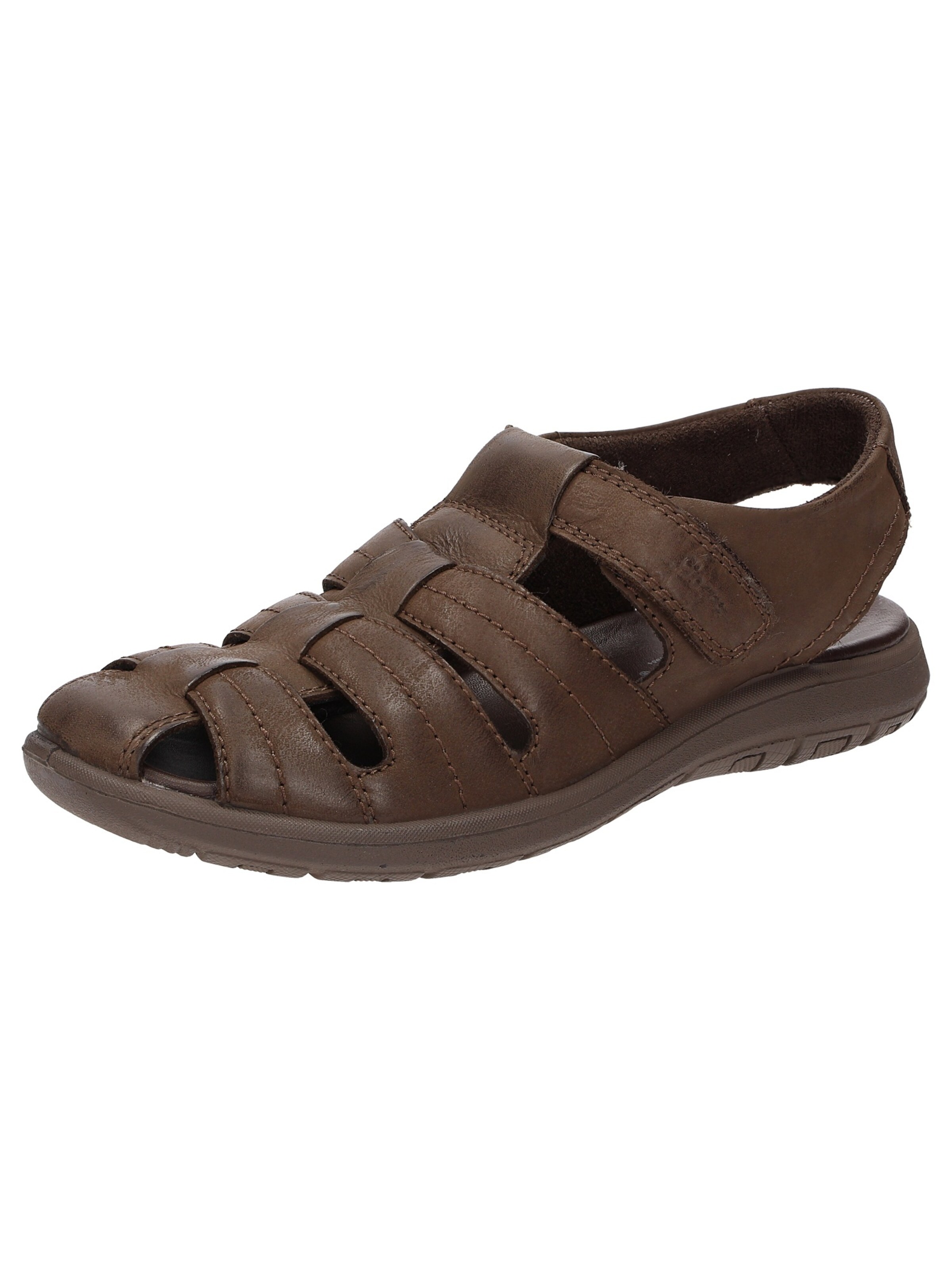 SIOUX Sandalen in Bruin: voorkant