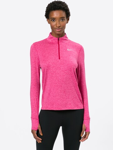 NIKE Funkční tričko 'Element' – pink: přední strana