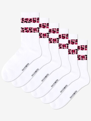 Occulto Athletic Socks 'Nala' in Pink
