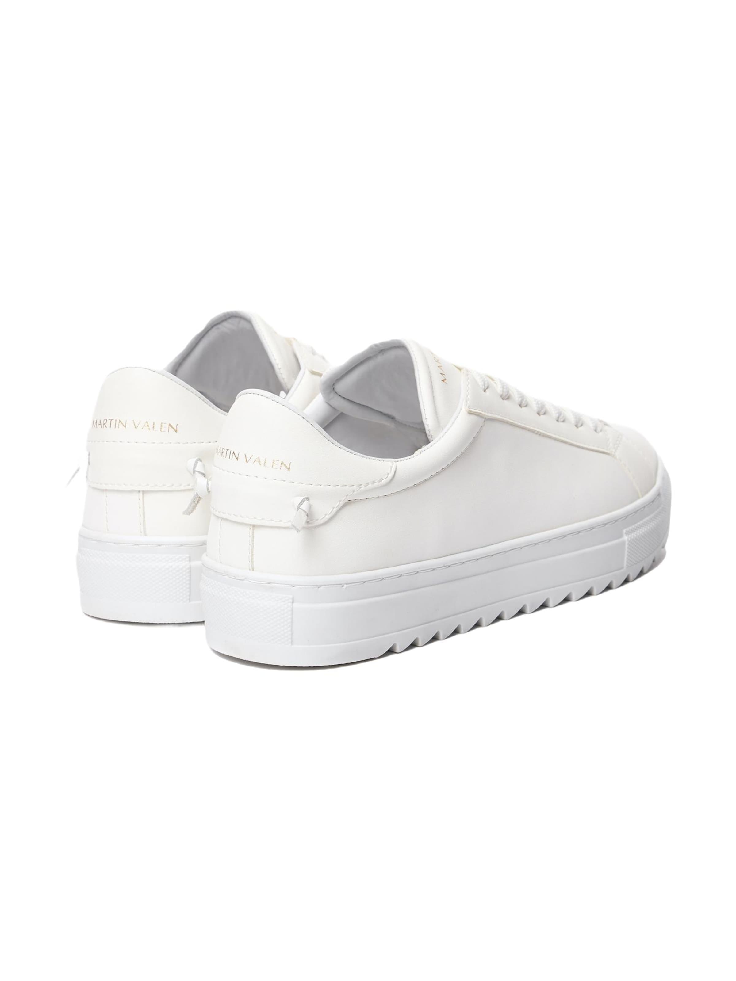 Baskets basses MARTIN VALEN en blanc