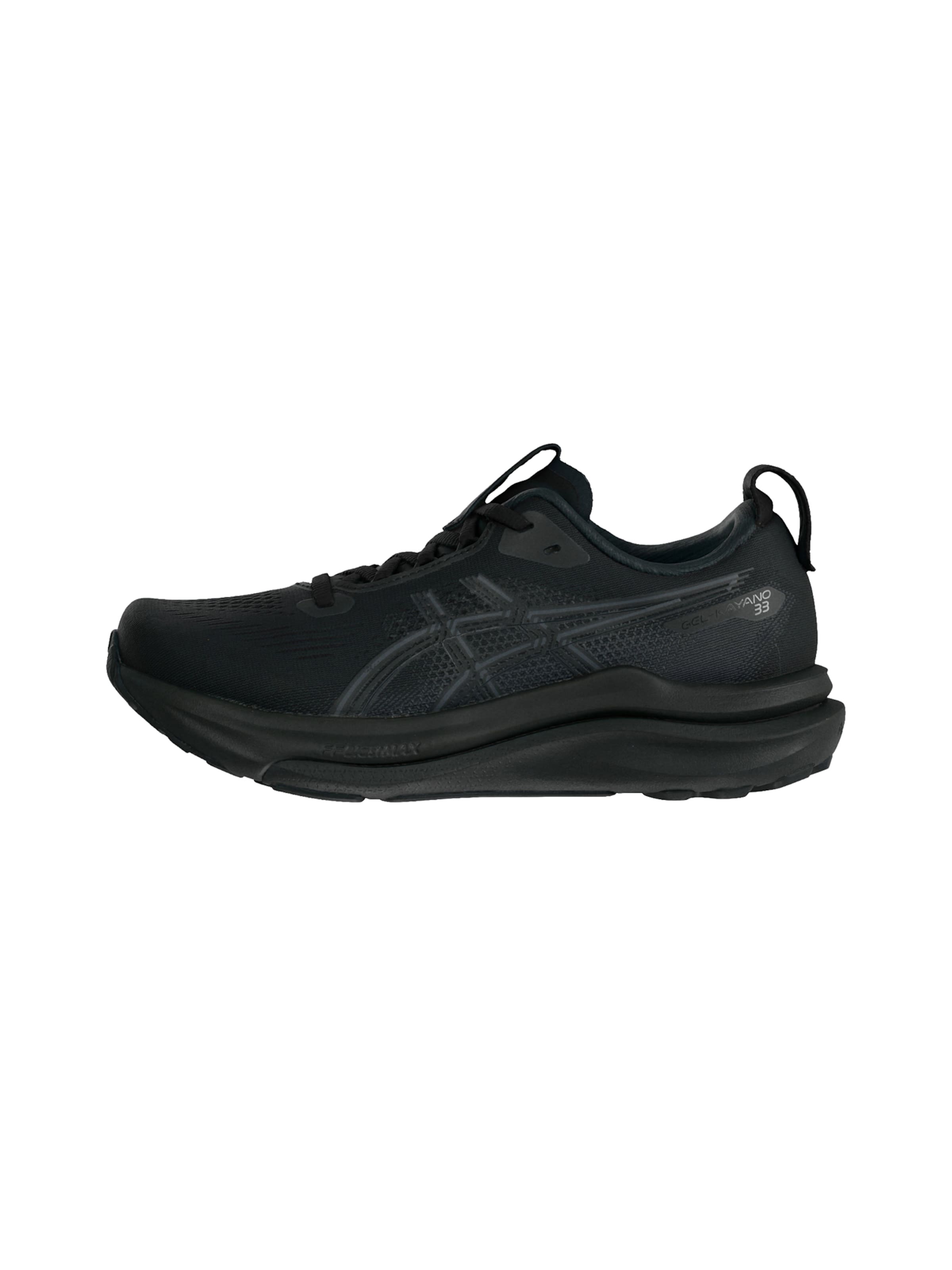 ASICS Tekaški čevelj 'GEL-KAYANO 33' | črna barva: sprednja stran