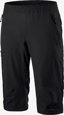 33,000ft Regular Outdoor Pants '33,000ft Women's 3/4 Golf Trousers Quick Dry UPF 50+ Shorts' in Black: front