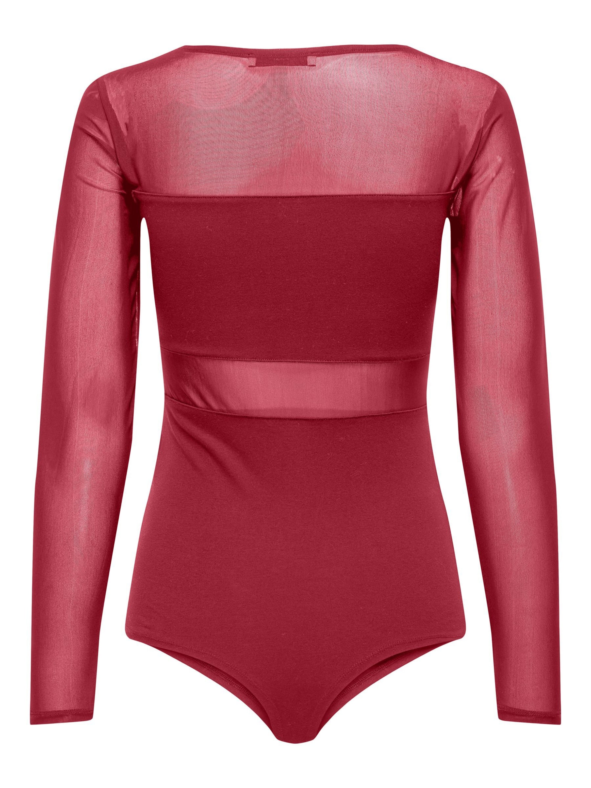 Only Petite - Body camiseta en rojo