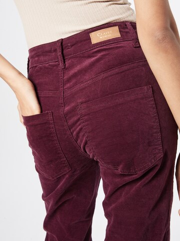 Bootcut Jeans 'Jaya' de la Claire pe roșu