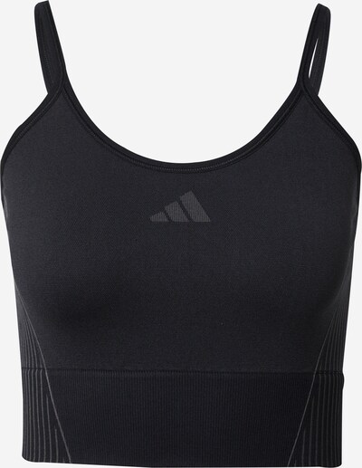 ADIDAS PERFORMANCE Sports top in Stone / Black, Item view