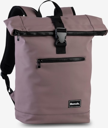 BENCH Backpack in Purple: front