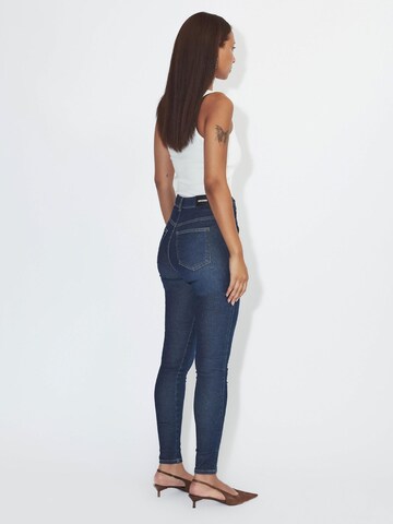 Dr. Denim Skinny Jeans 'Moxy High Skinny'‌‌‌‌ in Blau