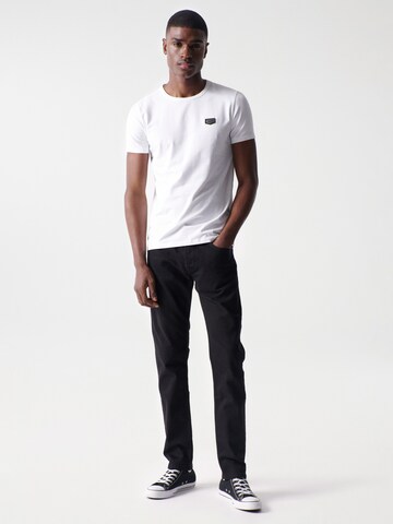 Salsa Jeans Shirt 'Palm Beach' in White