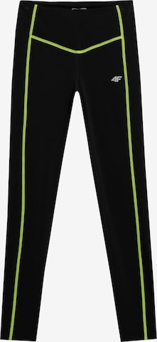 4F - Skinny Pantalón deportivo en negro: frente