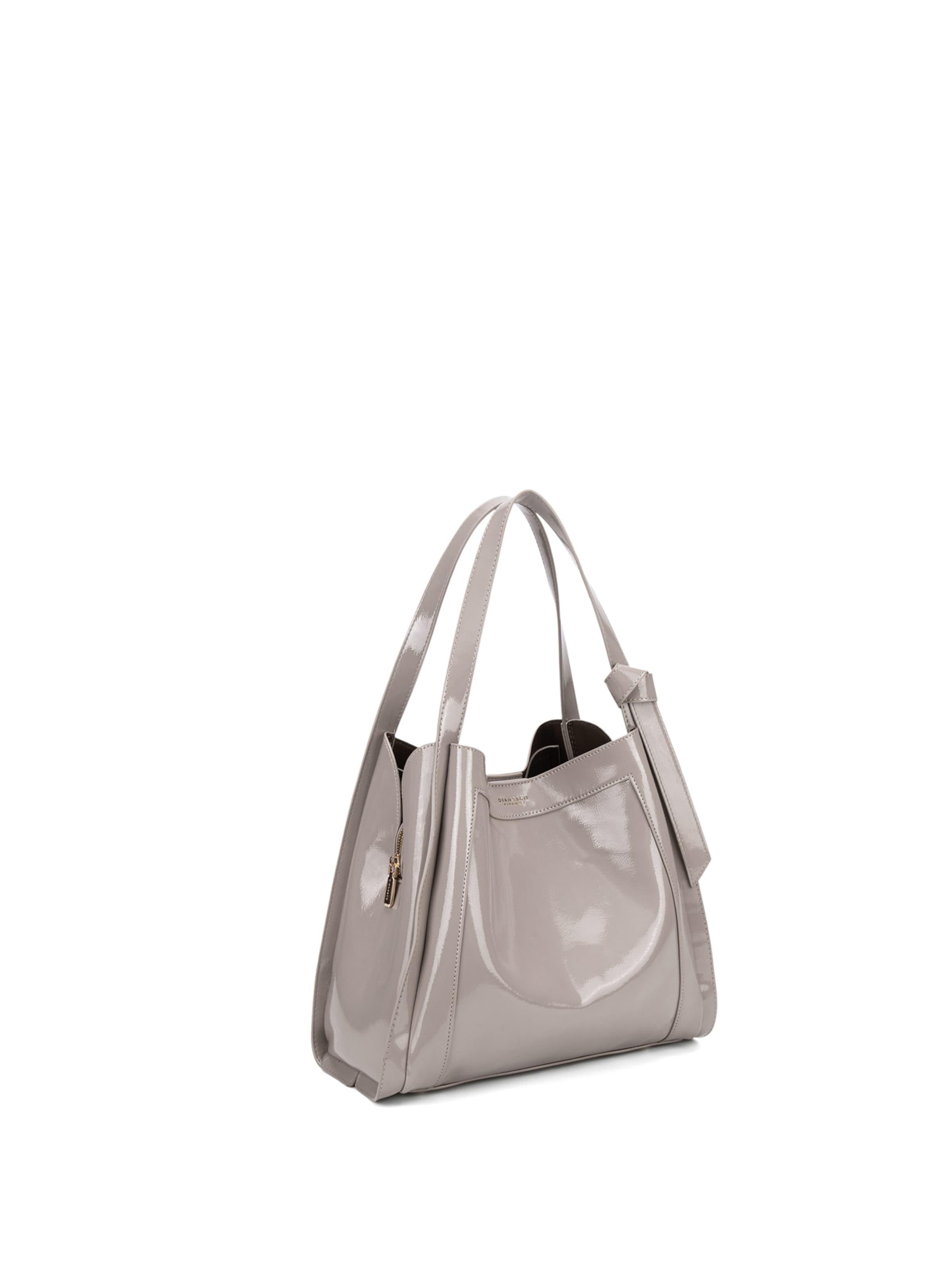 Sac bandoulière Diana&Co. en beige : devant