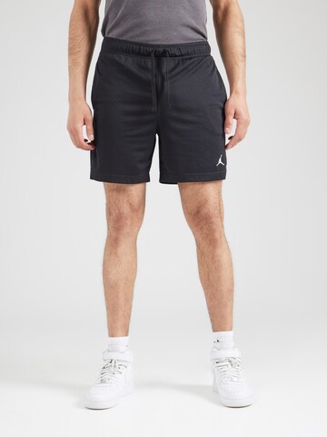 Regular Pantaloni sport de la Jordan pe negru: față