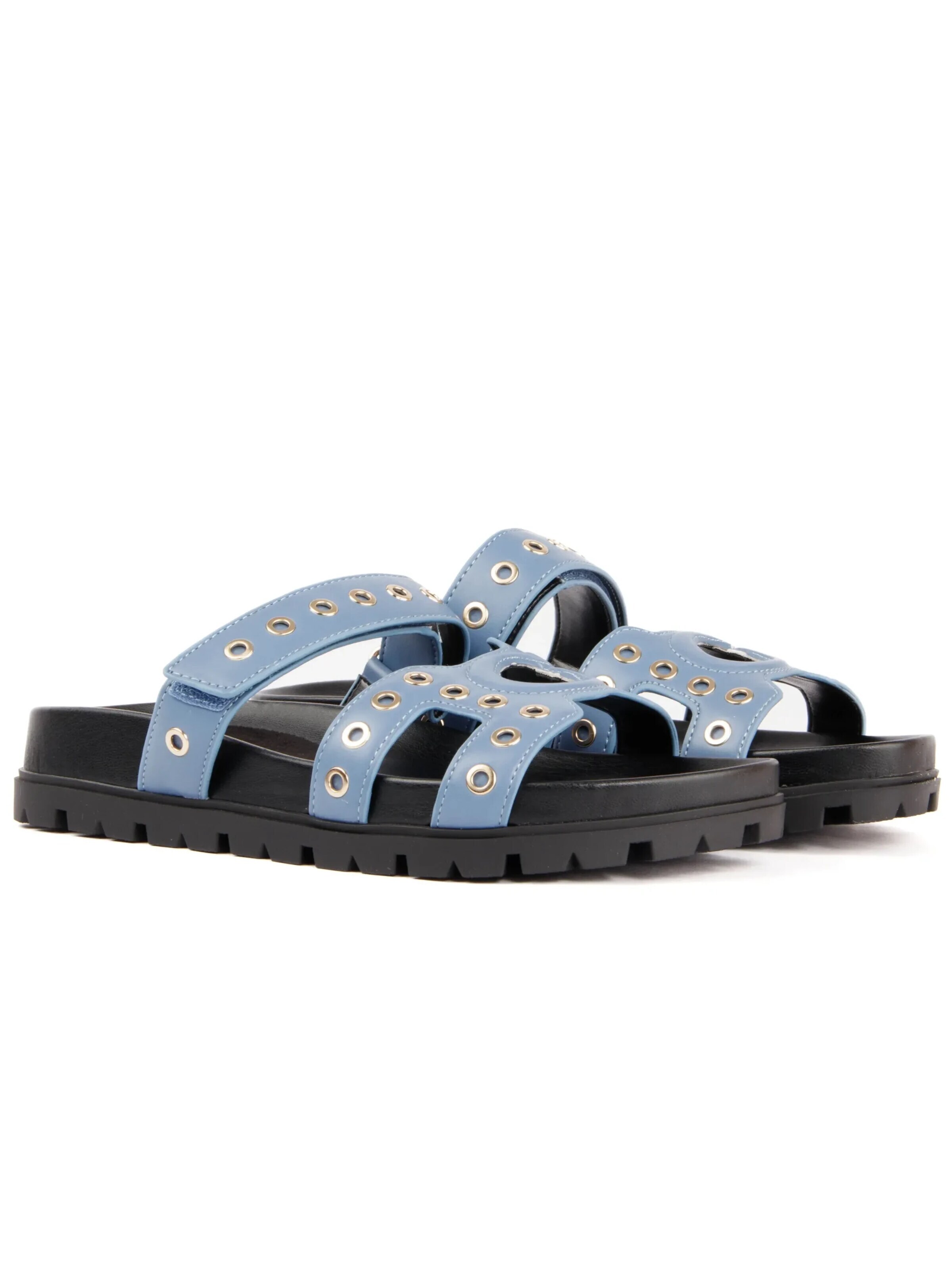 GUESS Strand-/badschoen 'Signature' in Blauw